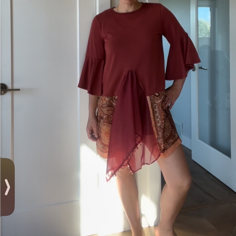 Hand made top - large and under
